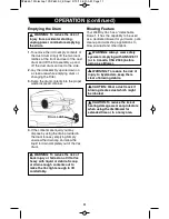 Preview for 11 page of Workshop WS1200DE0 Owner'S Manual