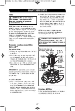 Предварительный просмотр 27 страницы Workshop WS1200VA Owner'S Manual