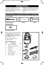 Preview for 4 page of Workshop WS1400CA Owner'S Manual