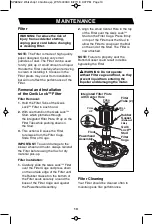 Preview for 13 page of Workshop WS1400CA Owner'S Manual