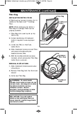 Preview for 14 page of Workshop WS1400CA Owner'S Manual