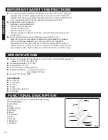 Preview for 20 page of Worksite 68125166 Operator'S Manual