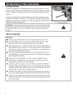 Preview for 6 page of Worksite ED142 Operator'S Manual