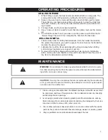 Preview for 7 page of Worksite ED142 Operator'S Manual