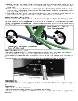 Preview for 7 page of Worksman Eagle Lite Owner'S Manual