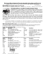 Worksman M2626 Assembly Instructions And Parts List preview