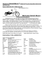 Worksman Stretch Mover M2620-CB-STR Assembly Instructions And Parts List preview