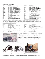 Preview for 3 page of Worksman Stretch Mover M2620-CB-STR Assembly Instructions And Parts List