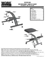 Preview for 2 page of WorkSmart KCM1420 Operating Instructions