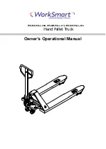 WorkSmart WS-MH-PALL-006 Owner Operational Manual preview
