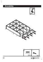 Preview for 11 page of Workspace Moda 12 Cube cubby Instruction Manual