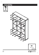 Preview for 12 page of Workspace Moda 12 Cube cubby Instruction Manual