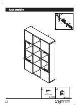 Preview for 13 page of Workspace Moda 12 Cube cubby Instruction Manual