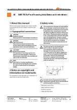 Preview for 51 page of WORKSWELL SAFETIS User Manual