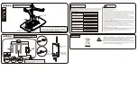 Предварительный просмотр 2 страницы Worktrainer FlexiDesk FD029-WH Quick Start Manual