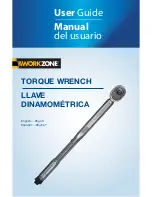 Preview for 1 page of Workzone 47560-15 User Manual