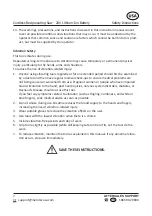 Preview for 9 page of Workzone 55903 User Manual