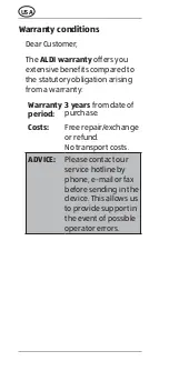 Предварительный просмотр 48 страницы Workzone DC-1 / 650080 User Manual