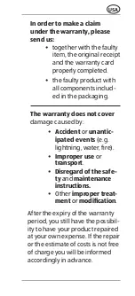 Предварительный просмотр 49 страницы Workzone DC-1 / 650080 User Manual