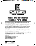 Предварительный просмотр 7 страницы Workzone DY114001 Manual