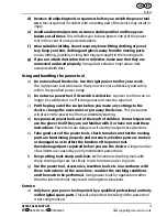 Preview for 11 page of Workzone PT 150601 User Manual