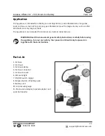 Предварительный просмотр 12 страницы Workzone PT160601 User Manual