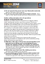 Preview for 13 page of Workzone Titanium+ AG36 Instruction Manual