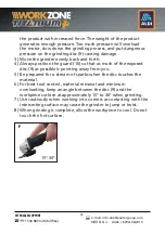 Preview for 23 page of Workzone Titanium+ AG36 Instruction Manual