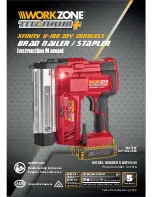 Workzone Titanium DBAF50/40 Instruction Manual предпросмотр