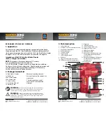 Предварительный просмотр 3 страницы Workzone Titanium DBAF50/40 Instruction Manual