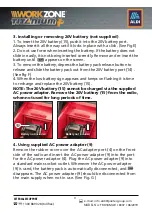 Preview for 11 page of Workzone Titanium+ TRD18MA.9 Instruction Manual