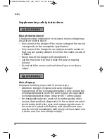 Preview for 18 page of Workzone WB 20 User Manual