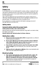 Preview for 8 page of Workzone WMW 300-1 User Manual