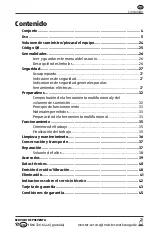 Preview for 23 page of Workzone WMW 300-1 User Manual