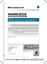 Предварительный просмотр 19 страницы Workzone WZEN 20 Operating Instructions & User Manual