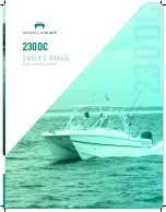 World Cat 230DC 2022 Owner'S Manual preview