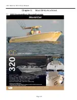 Preview for 10 page of World Cat 320CC 2015 Owner'S Manual