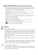 Preview for 3 page of World Chemical SUBMERSE YD-25A6GWN Instruction Manual