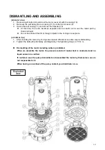 Preview for 13 page of World Chemical SUBMERSE YD-25A6GWN Instruction Manual