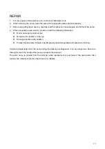 Preview for 16 page of World Chemical SUBMERSE YD-25A6GWN Instruction Manual