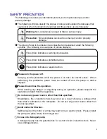 Preview for 3 page of World Chemical YD-25NSF Instruction Manual