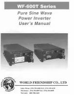 Preview for 1 page of World Friendship WF-600T Series User Manual