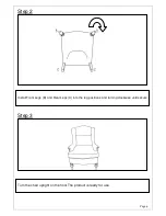 Предварительный просмотр 4 страницы World Market 492142 Assembly Instructions