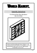 Preview for 1 page of World Market 507839 Assembly Instructions Manual