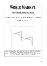 World Market 527211 Assembly Instructions preview