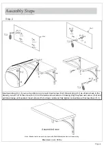 Preview for 4 page of World Market 527211 Assembly Instructions