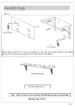 Preview for 4 page of World Market 527216 Assembly Instructions