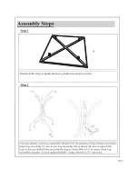 Preview for 4 page of World Market 551917 Assembly Instructions Manual