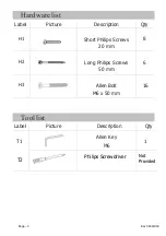 Preview for 3 page of World Market 556650 Assembly Instructions Manual