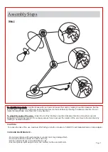 Preview for 2 page of World Market 556785 Assembly Instructions